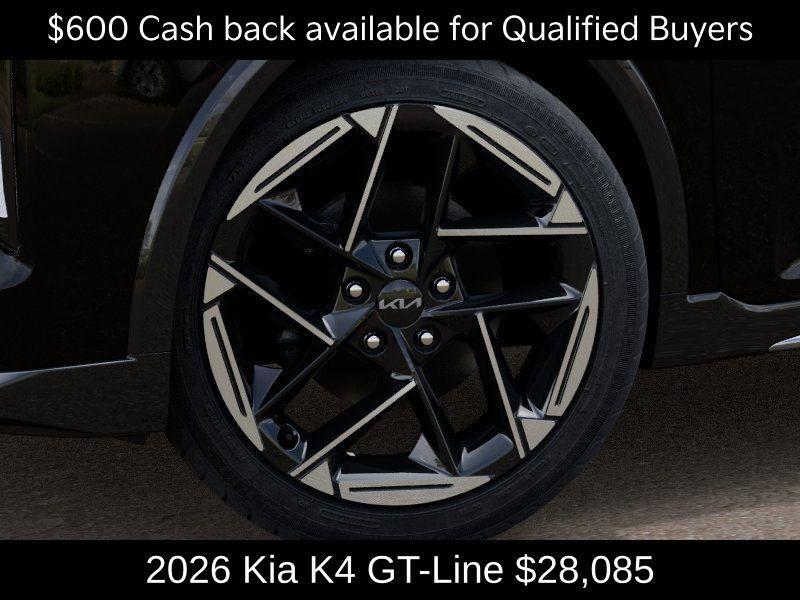 new 2026 Kia K4 car, priced at $28,085