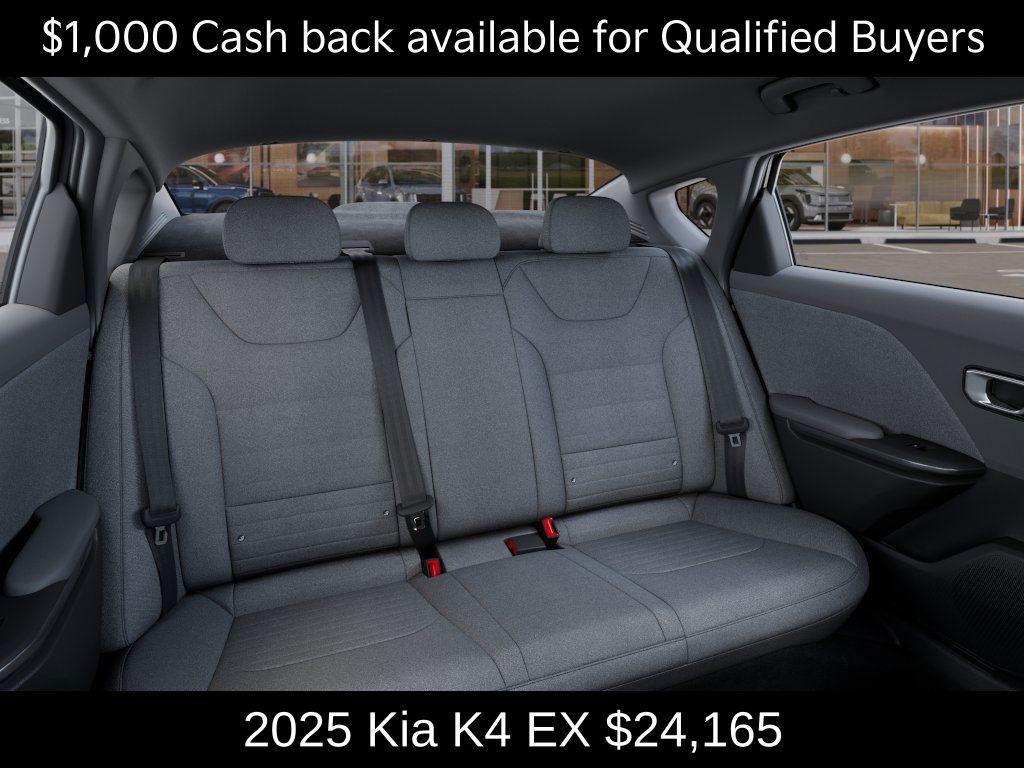 new 2025 Kia K4 car, priced at $24,165