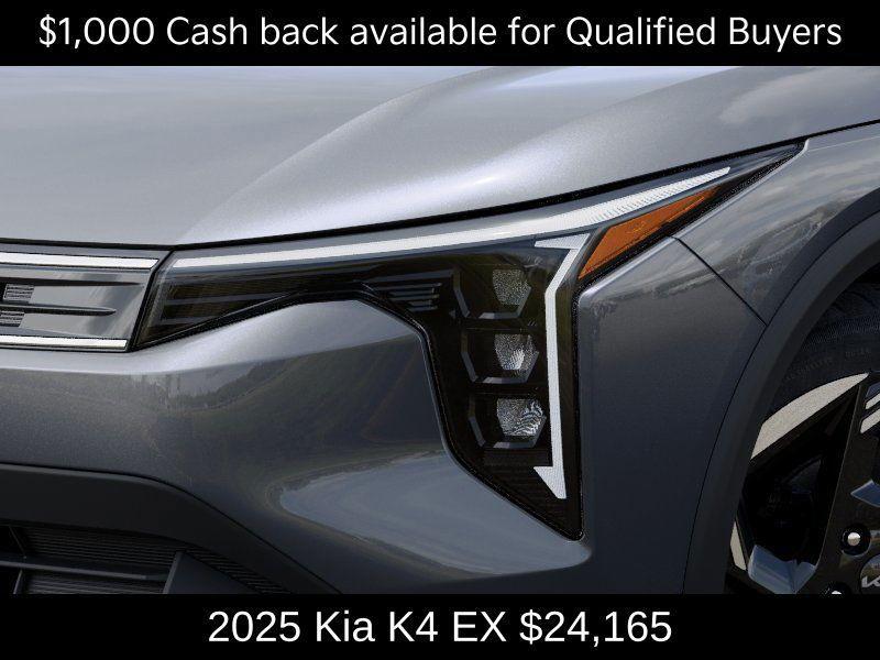 new 2025 Kia K4 car, priced at $24,165