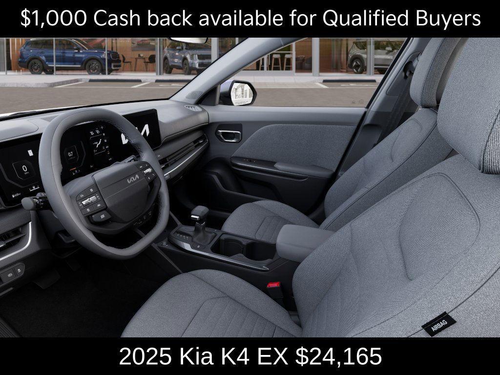 new 2025 Kia K4 car, priced at $24,165