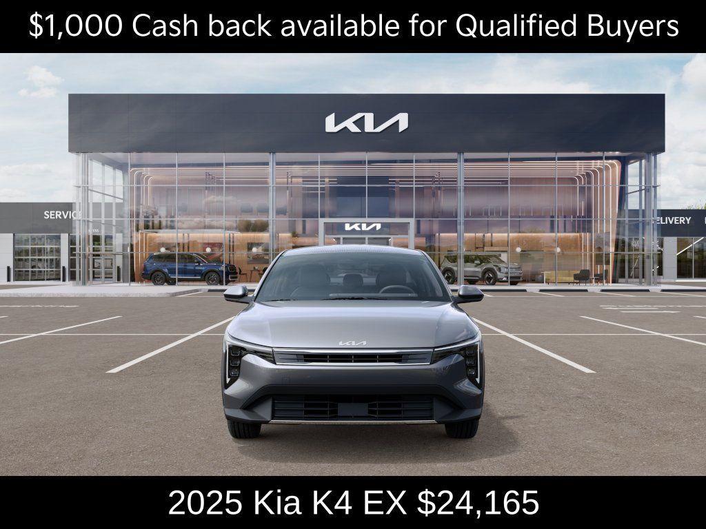 new 2025 Kia K4 car, priced at $24,165