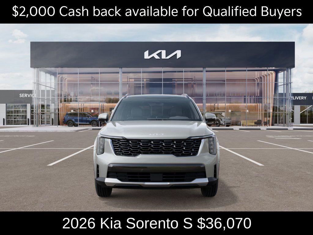new 2026 Kia Sorento car, priced at $36,070