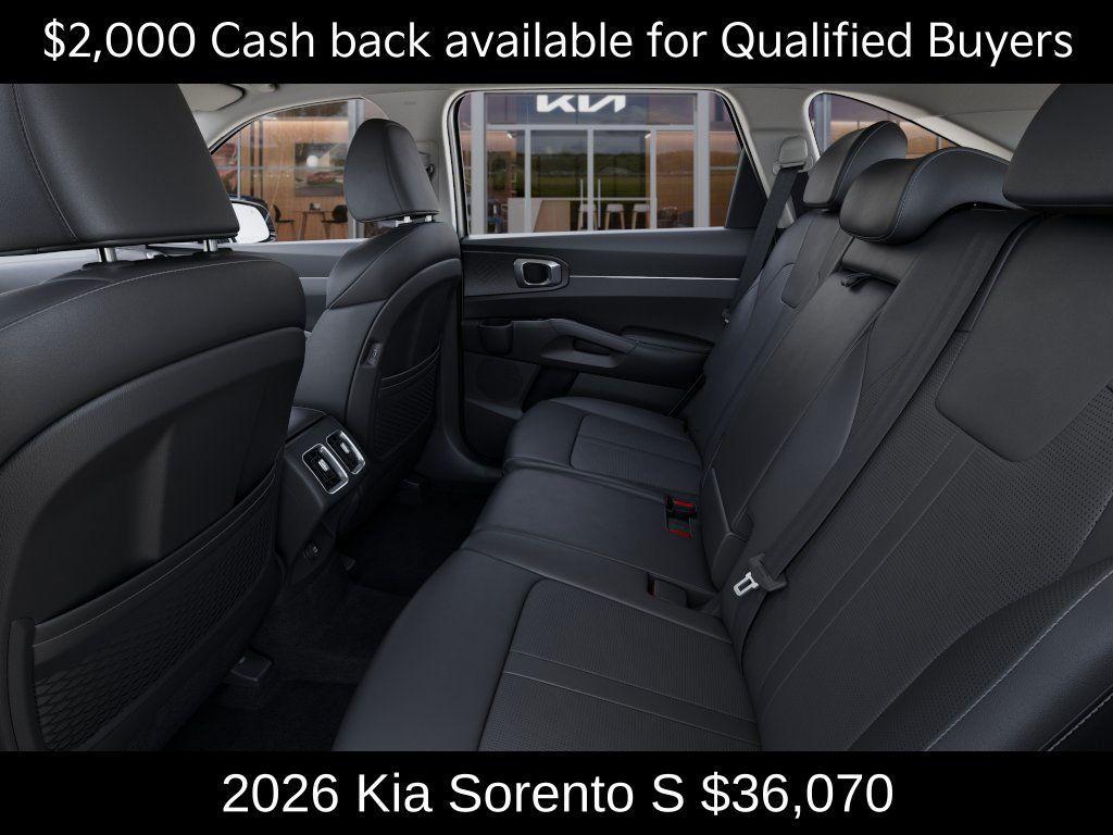 new 2026 Kia Sorento car, priced at $36,070