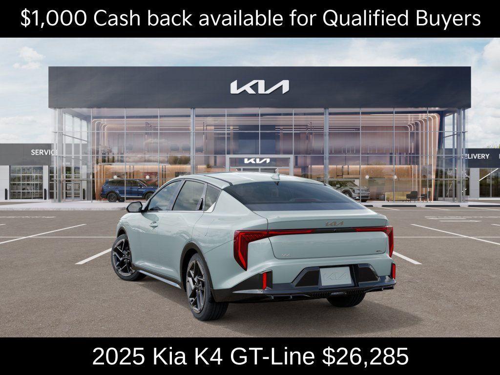 new 2025 Kia K4 car, priced at $26,285