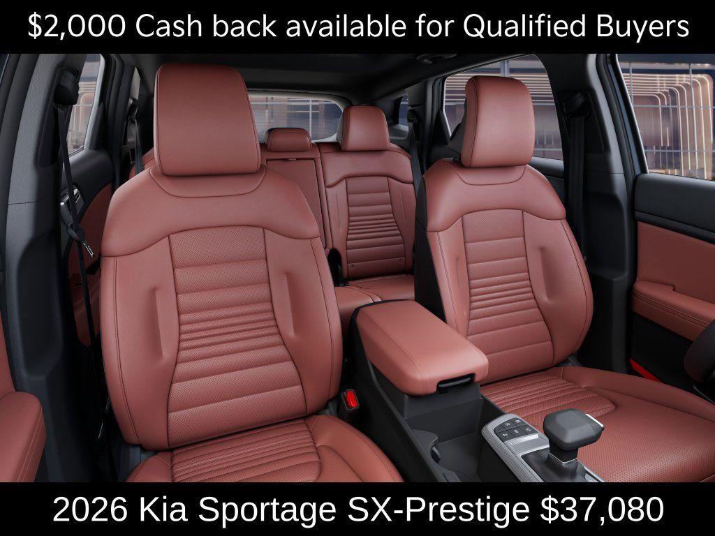 new 2026 Kia Sportage car, priced at $37,080