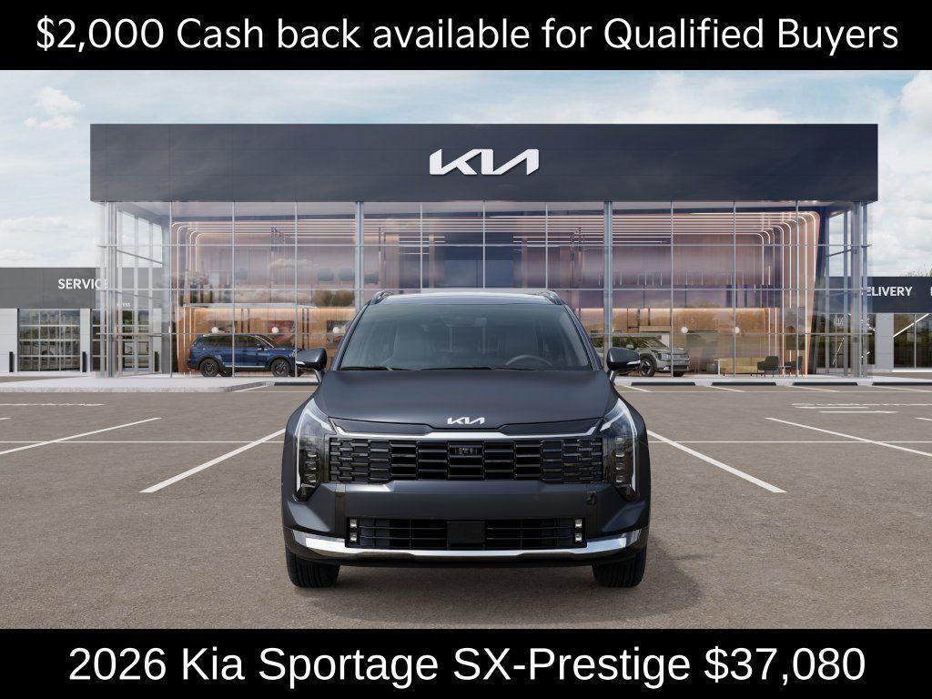 new 2026 Kia Sportage car, priced at $37,080