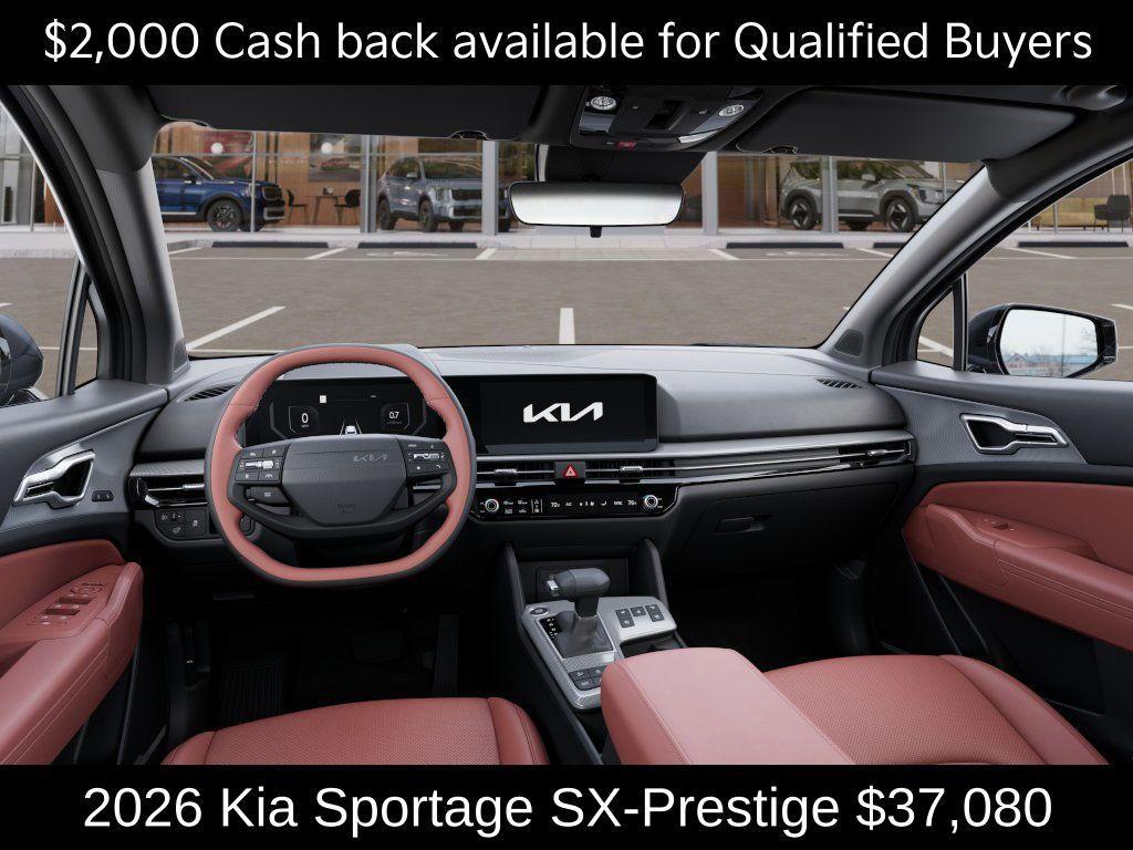 new 2026 Kia Sportage car, priced at $37,080