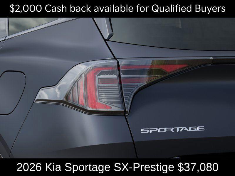 new 2026 Kia Sportage car, priced at $37,080