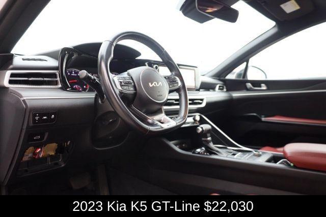 used 2023 Kia K5 car, priced at $22,030