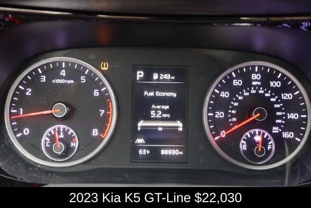 used 2023 Kia K5 car, priced at $22,030