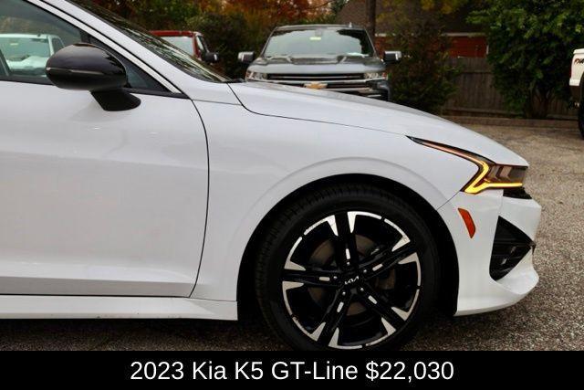 used 2023 Kia K5 car, priced at $22,030