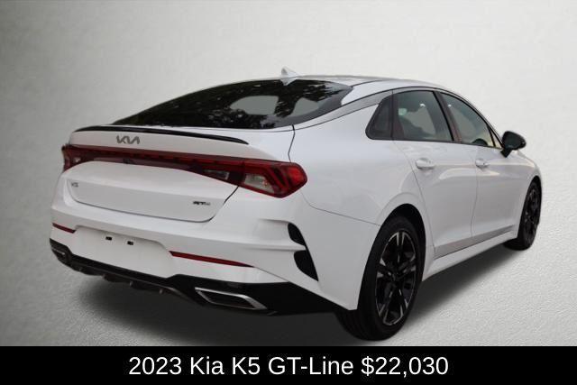 used 2023 Kia K5 car, priced at $22,030