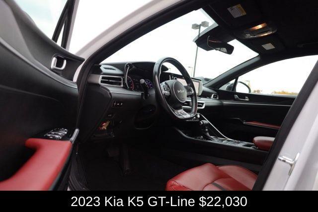 used 2023 Kia K5 car, priced at $22,030