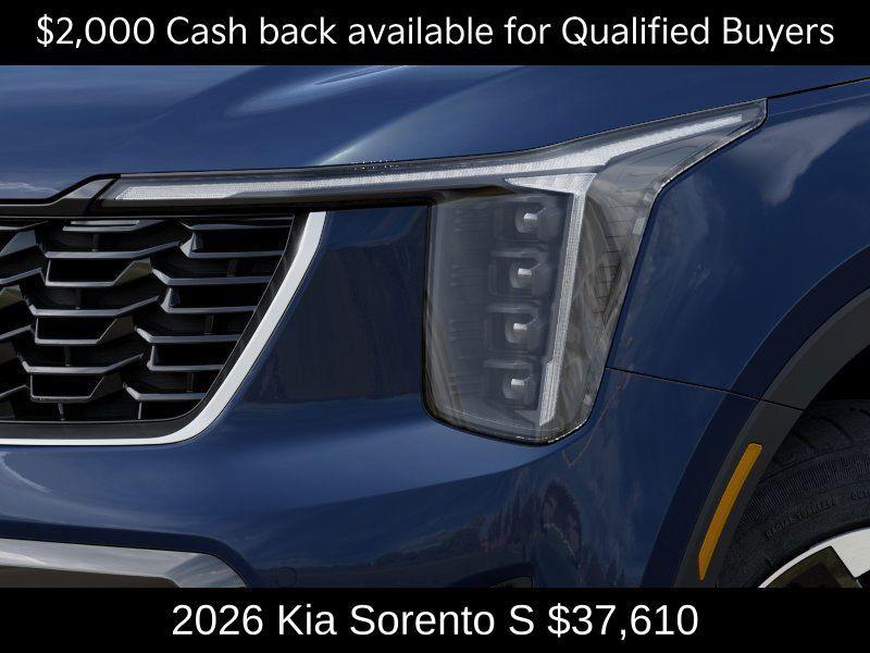 new 2026 Kia Sorento car, priced at $37,610