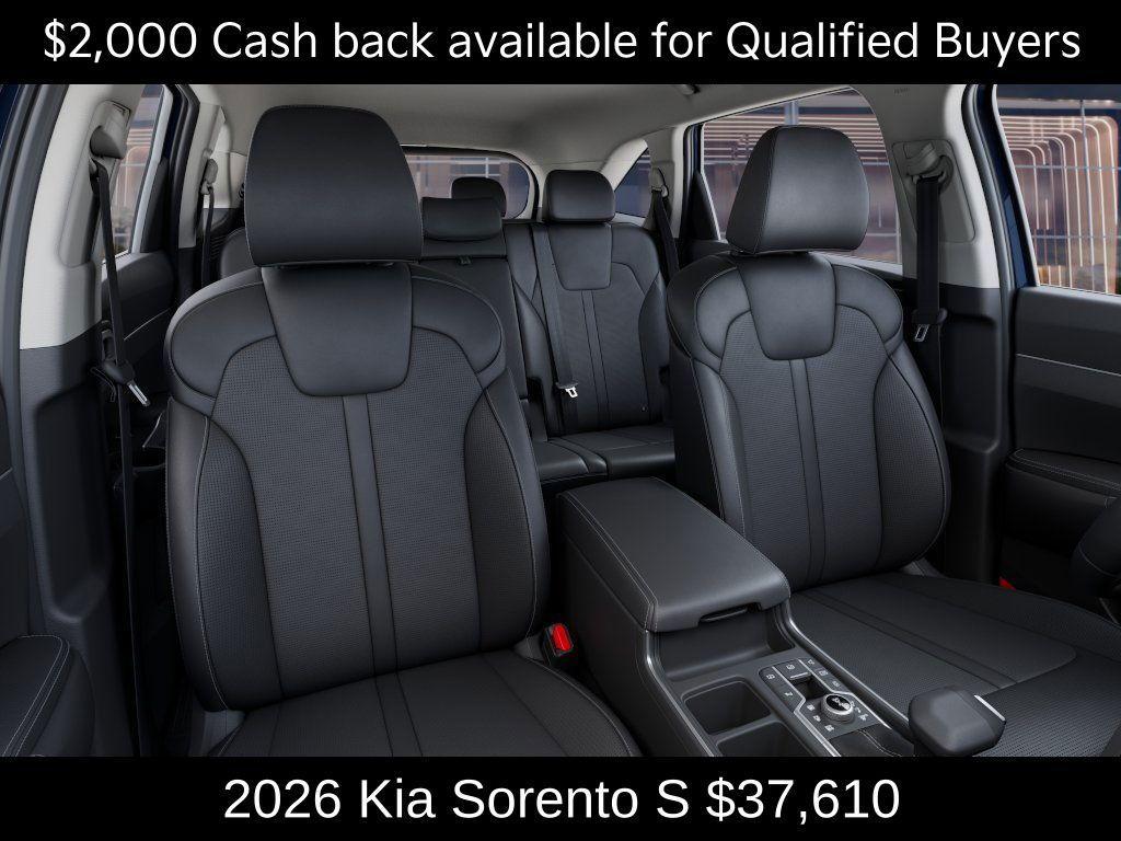 new 2026 Kia Sorento car, priced at $37,610