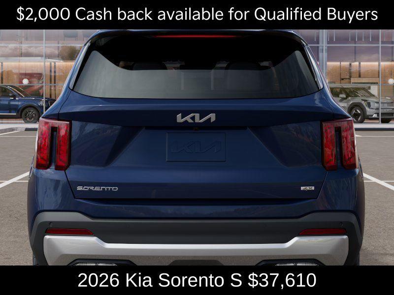 new 2026 Kia Sorento car, priced at $37,610
