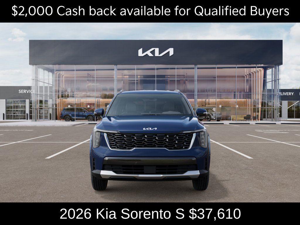 new 2026 Kia Sorento car, priced at $37,610