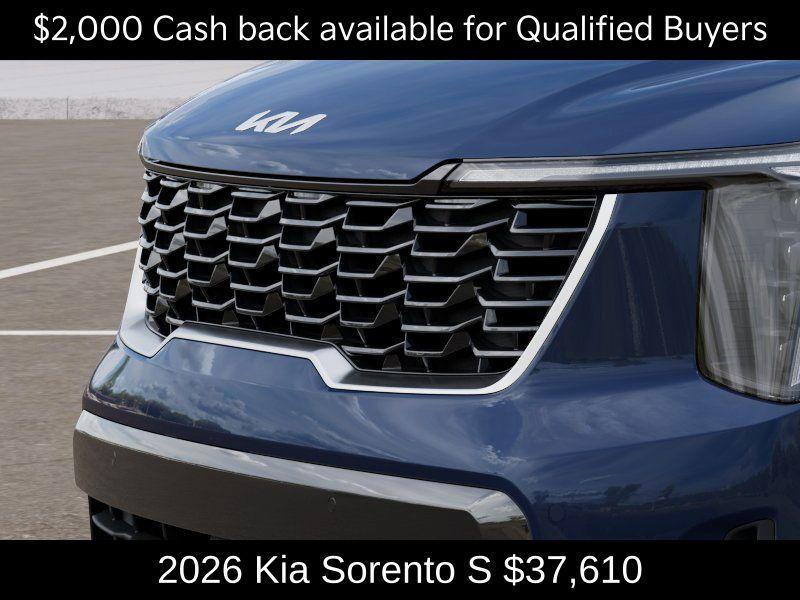 new 2026 Kia Sorento car, priced at $37,610