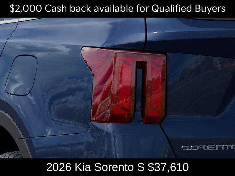 new 2026 Kia Sorento car, priced at $37,610