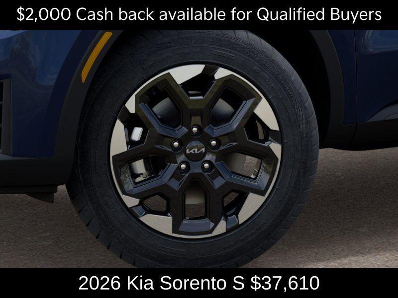 new 2026 Kia Sorento car, priced at $37,610