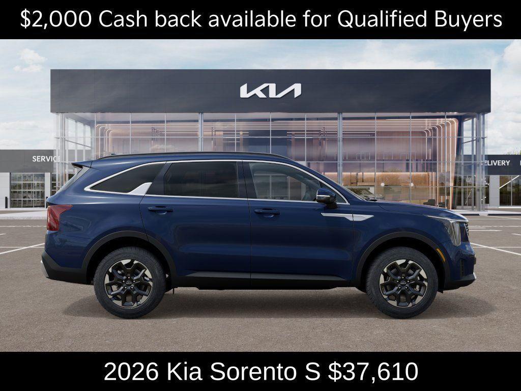 new 2026 Kia Sorento car, priced at $37,610