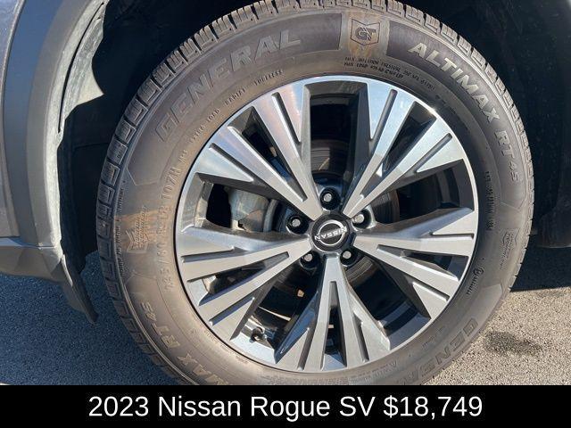 used 2023 Nissan Rogue car, priced at $18,749
