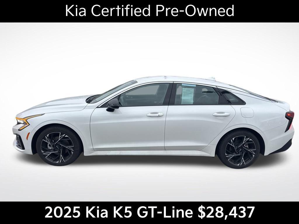 used 2025 Kia K5 car, priced at $28,437