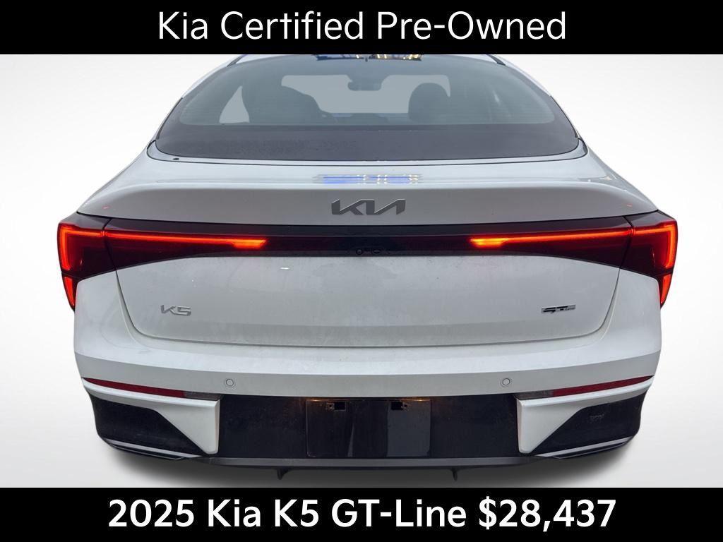 used 2025 Kia K5 car, priced at $28,437