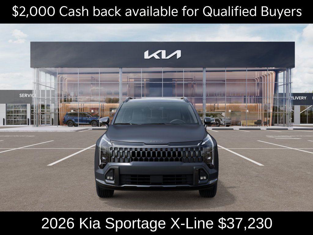 new 2026 Kia Sportage car, priced at $37,230