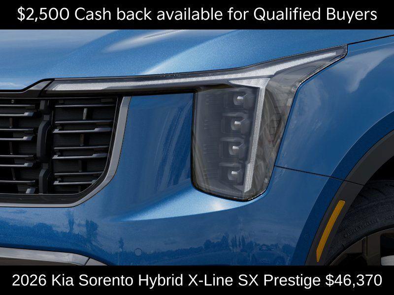 new 2026 Kia Sorento Hybrid car, priced at $46,370