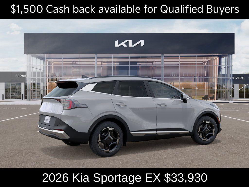 new 2026 Kia Sportage car, priced at $33,930