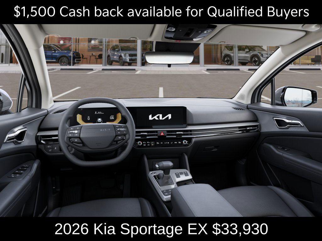 new 2026 Kia Sportage car, priced at $33,930