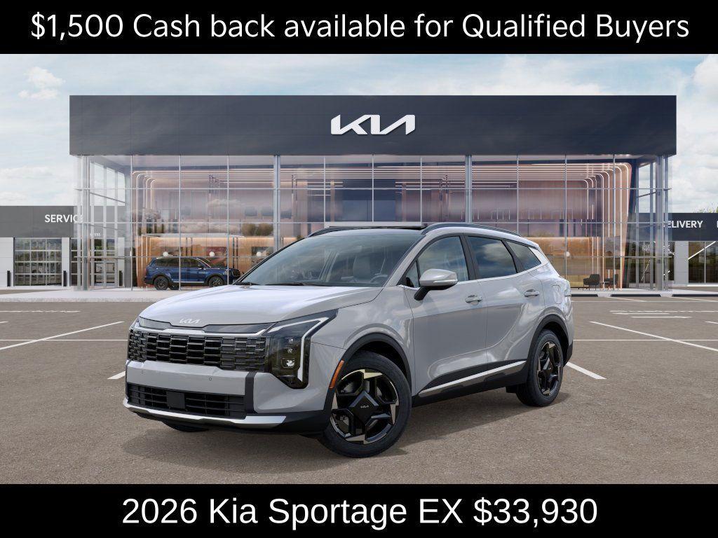 new 2026 Kia Sportage car, priced at $33,930