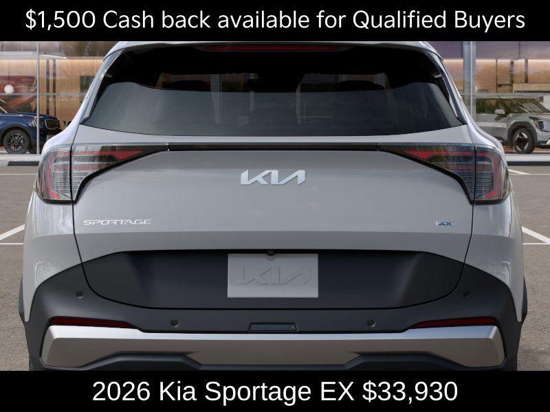 new 2026 Kia Sportage car, priced at $33,930