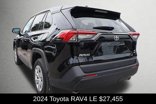 used 2024 Toyota RAV4 car, priced at $27,455