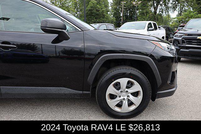used 2024 Toyota RAV4 car, priced at $26,813
