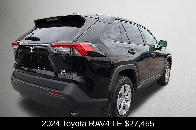 used 2024 Toyota RAV4 car, priced at $27,455