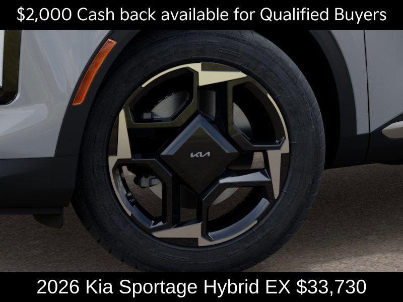 new 2026 Kia Sportage Hybrid car, priced at $33,730