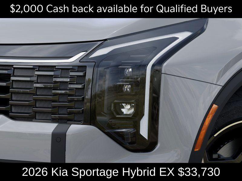 new 2026 Kia Sportage Hybrid car, priced at $33,730