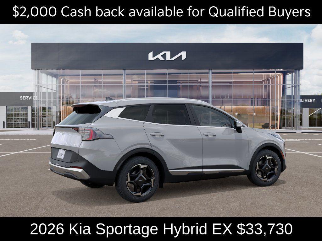 new 2026 Kia Sportage Hybrid car, priced at $33,730