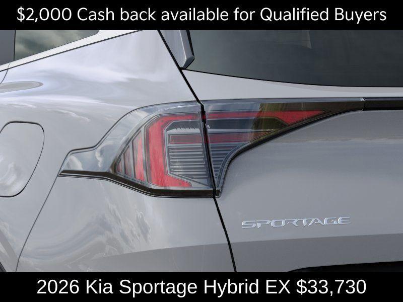 new 2026 Kia Sportage Hybrid car, priced at $33,730