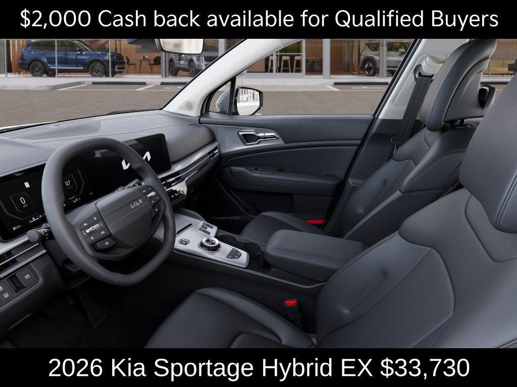new 2026 Kia Sportage Hybrid car, priced at $33,730