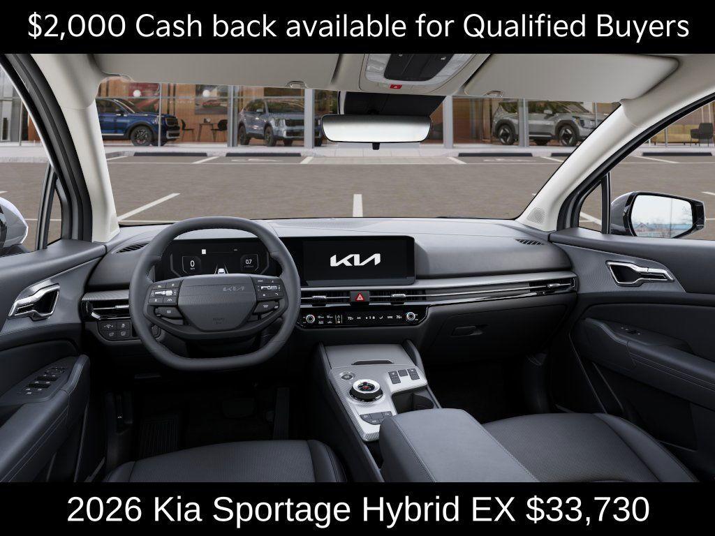 new 2026 Kia Sportage Hybrid car, priced at $33,730
