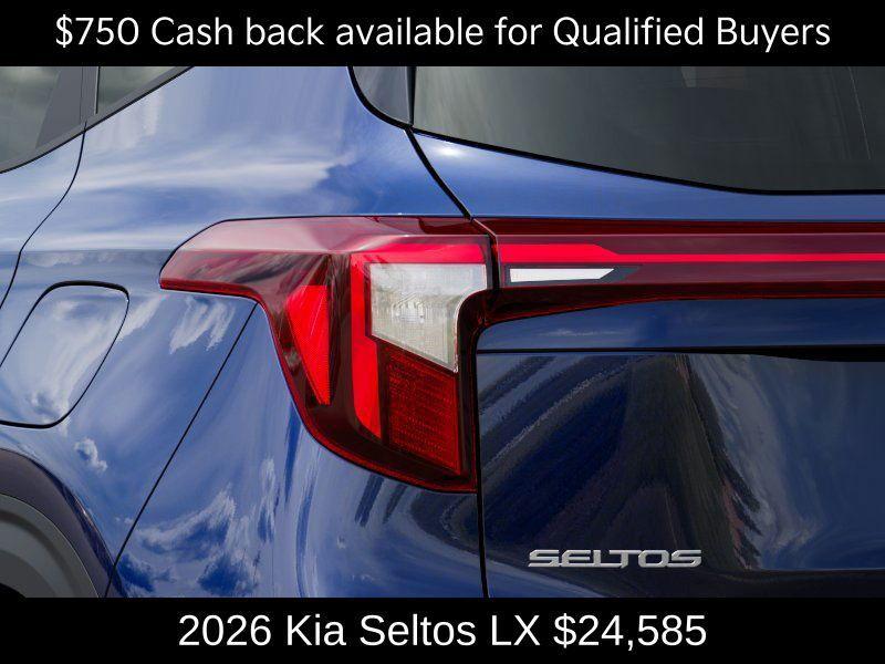 new 2026 Kia Seltos car, priced at $24,585