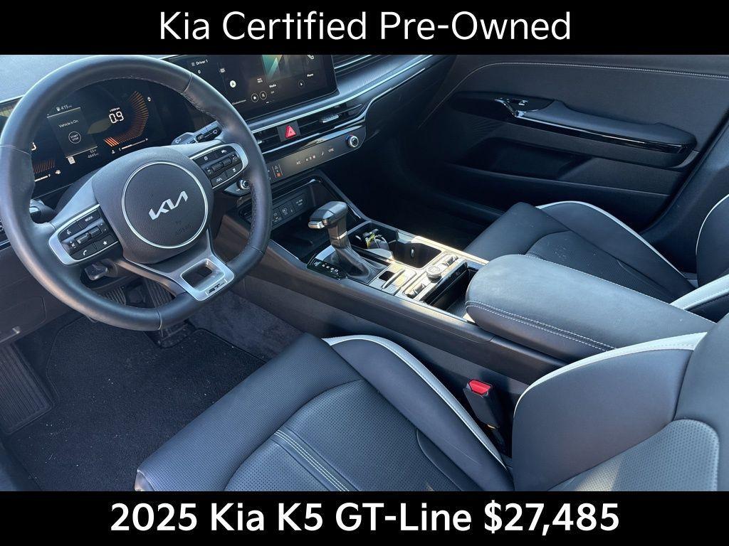 used 2025 Kia K5 car, priced at $27,485