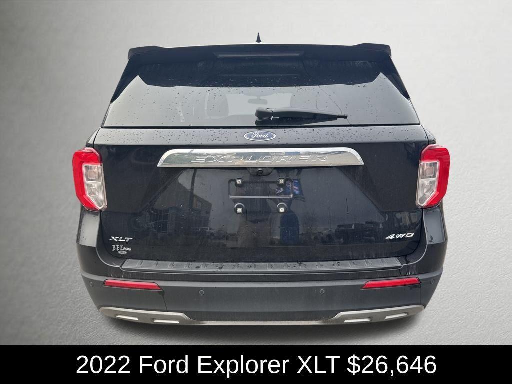 used 2022 Ford Explorer car, priced at $26,646