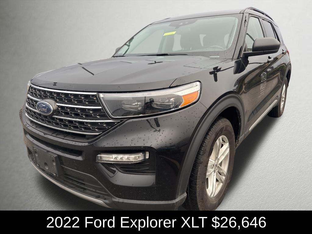 used 2022 Ford Explorer car, priced at $26,646