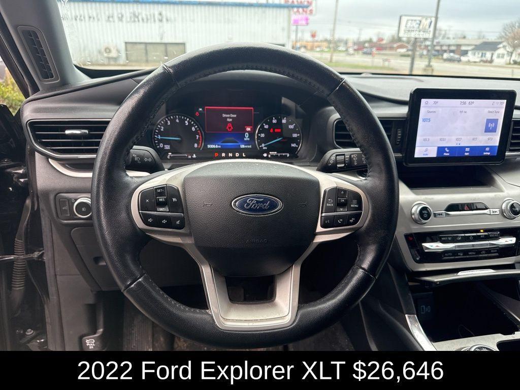 used 2022 Ford Explorer car, priced at $26,646
