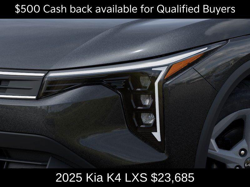 new 2025 Kia K4 car, priced at $23,685