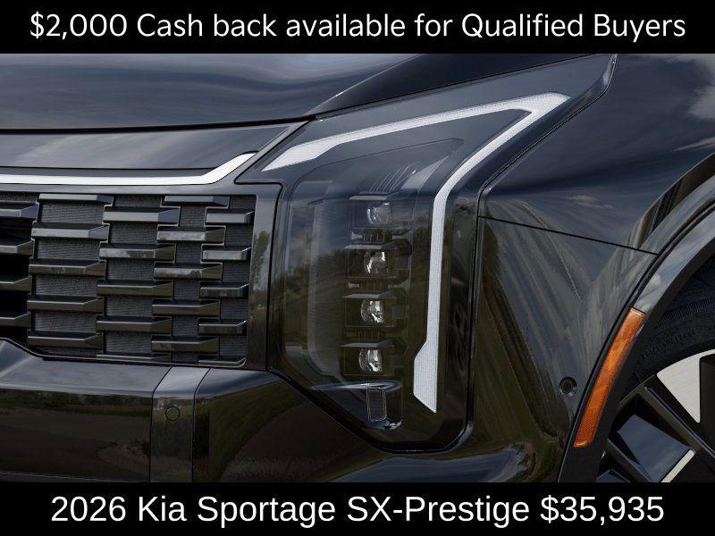 new 2026 Kia Sportage car, priced at $35,935